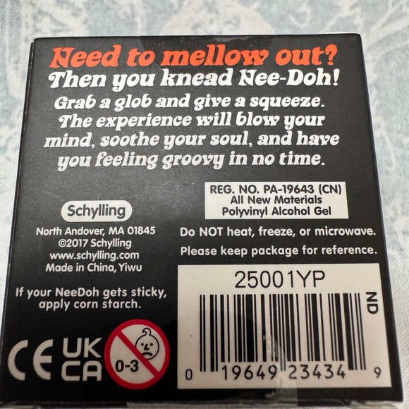 Nee Doh the Groovy Glob squish toy - Picture 4 of 6